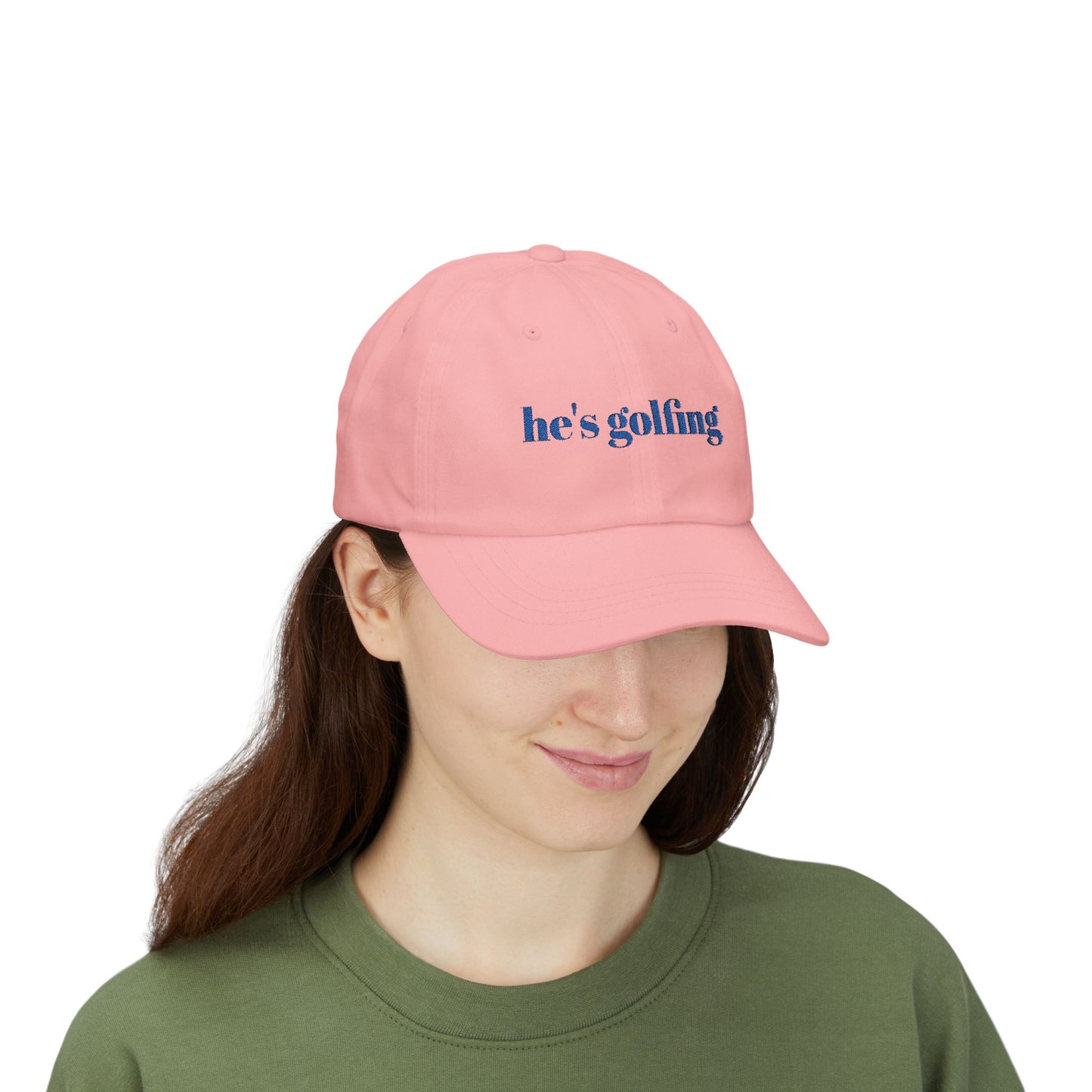 💗he's golfing - Classic Embroidery Cap Inspired by Ashtine Olviga and Andres Muhlach for Ashdres fans✨