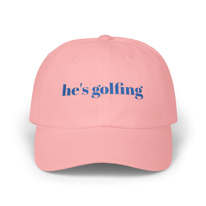 💗he's golfing - Classic Embroidery Cap Inspired by Ashtine Olviga and Andres Muhlach for Ashdres fans✨