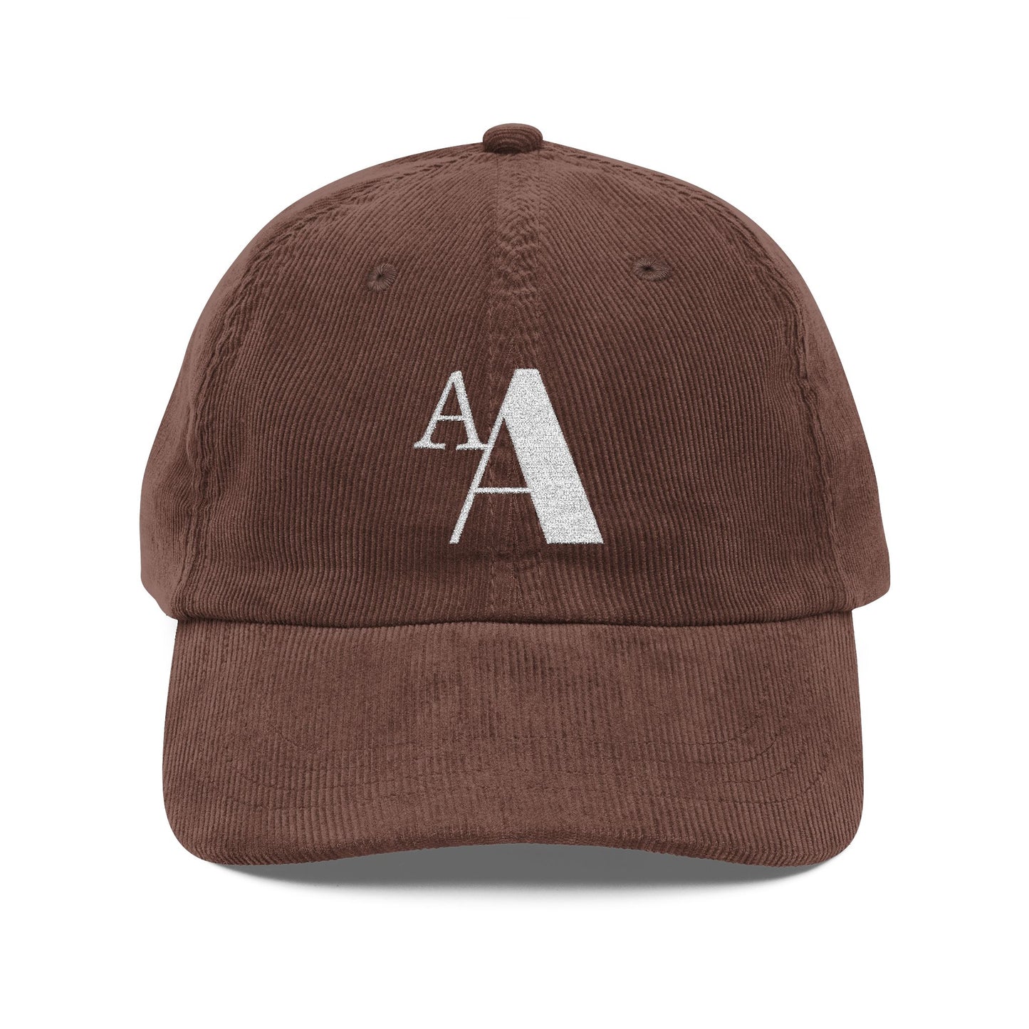 💗Embroidered Corduroy Cap- Double A✨